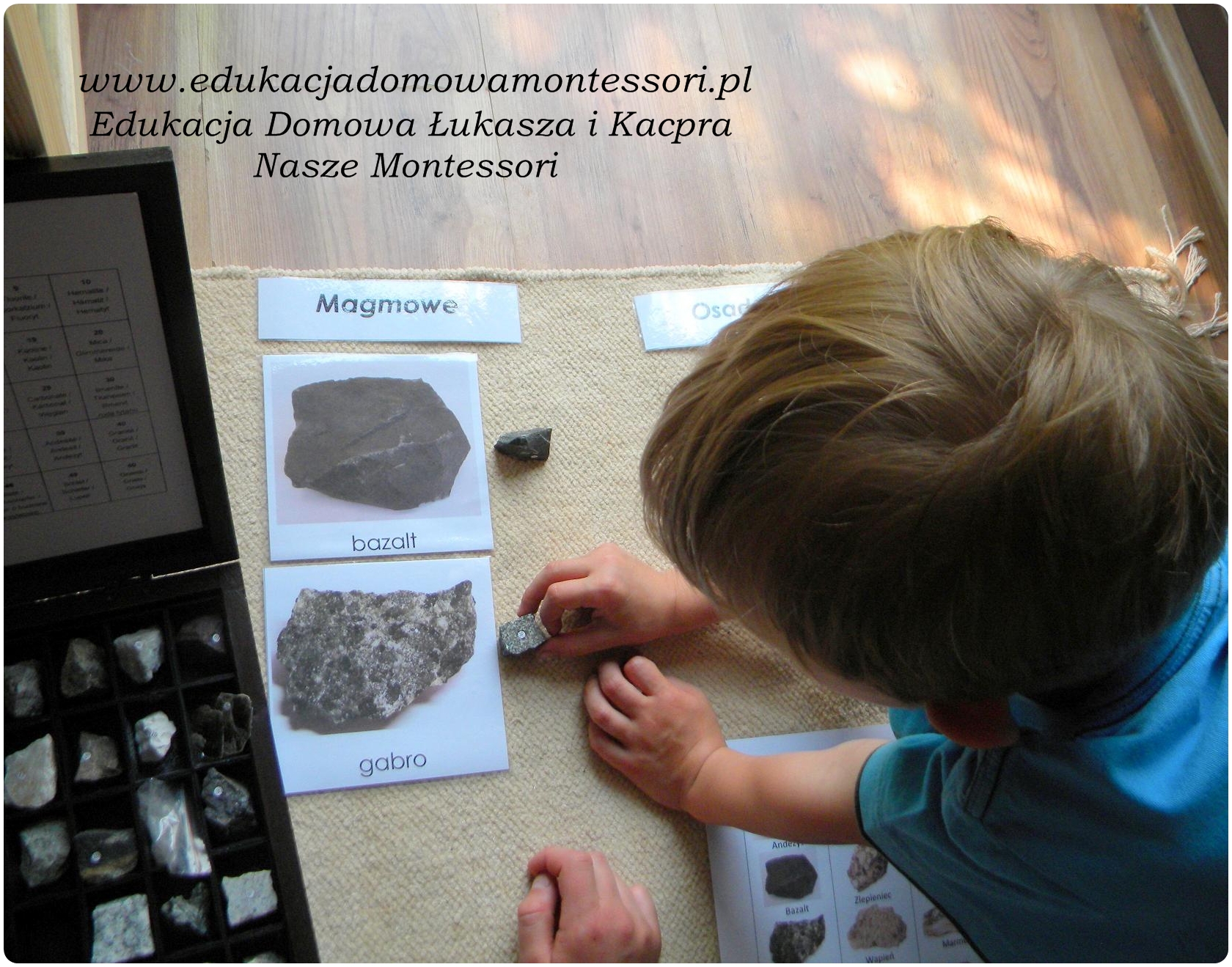 geologia montessori skał