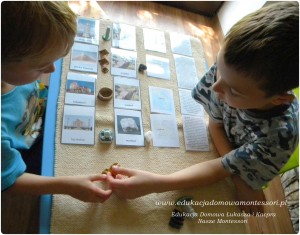 geologia montessori skały